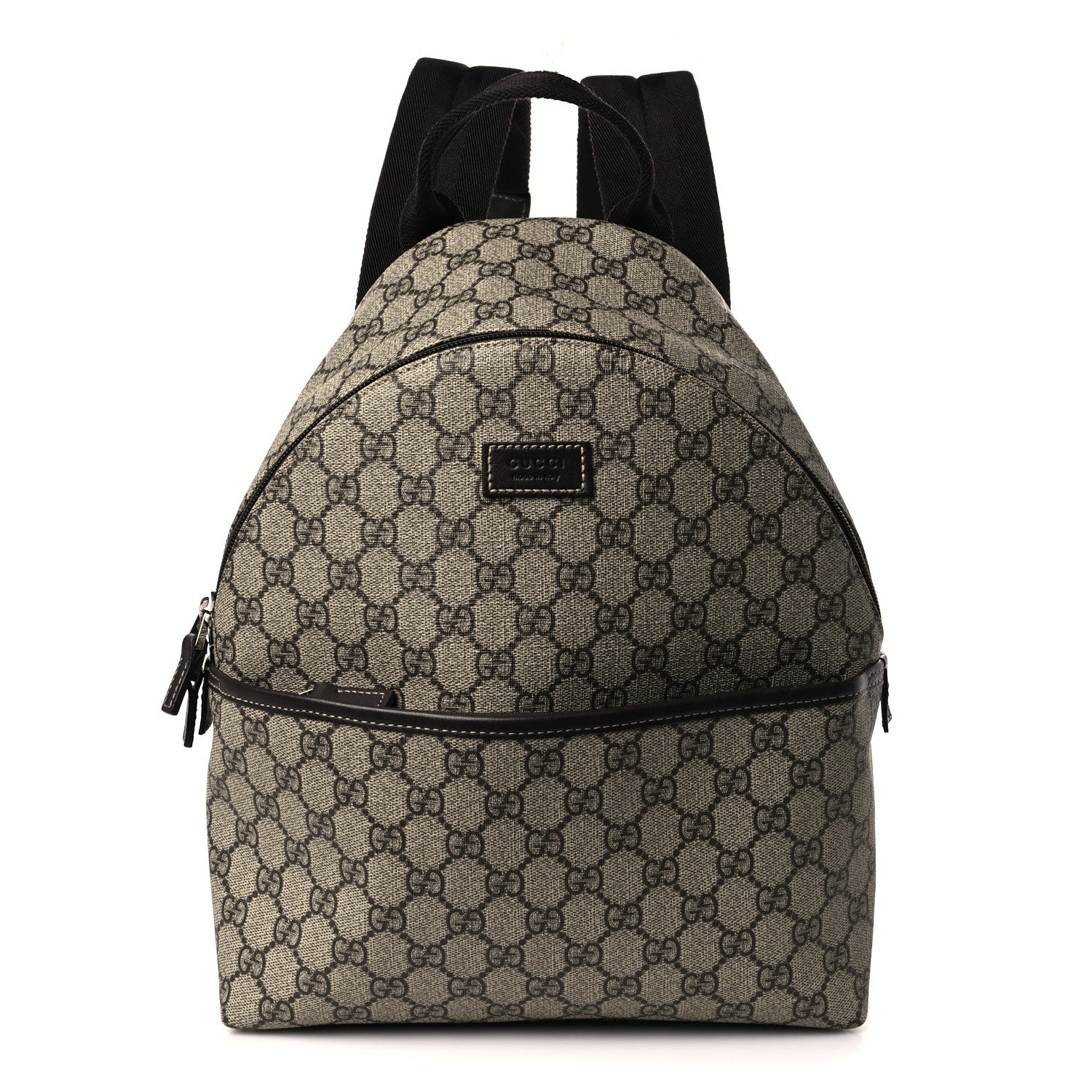 Gucci GG Supreme Monogram Margaux Calfskin Childrens Day Backpack Beige Ebony Cocoa Dark Chocolate 1 of 9