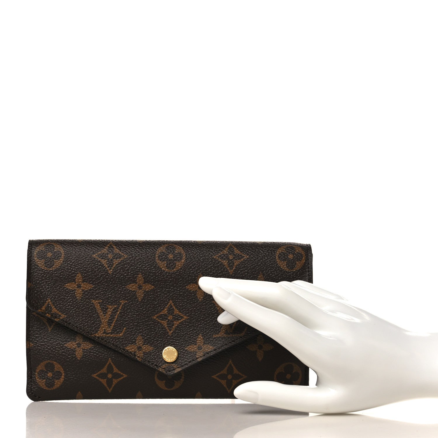Louis Vuitton Monogram Jeanne Wallet Fuchsia 2 of 8