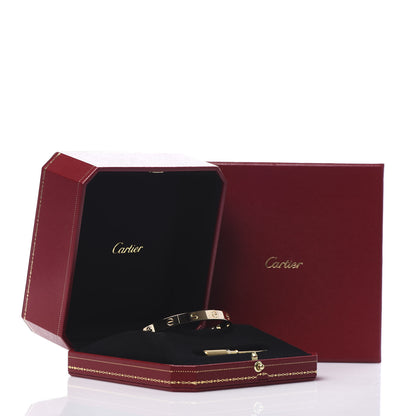 Cartier 18K Yellow Gold LOVE Bracelet 18 7 of 7