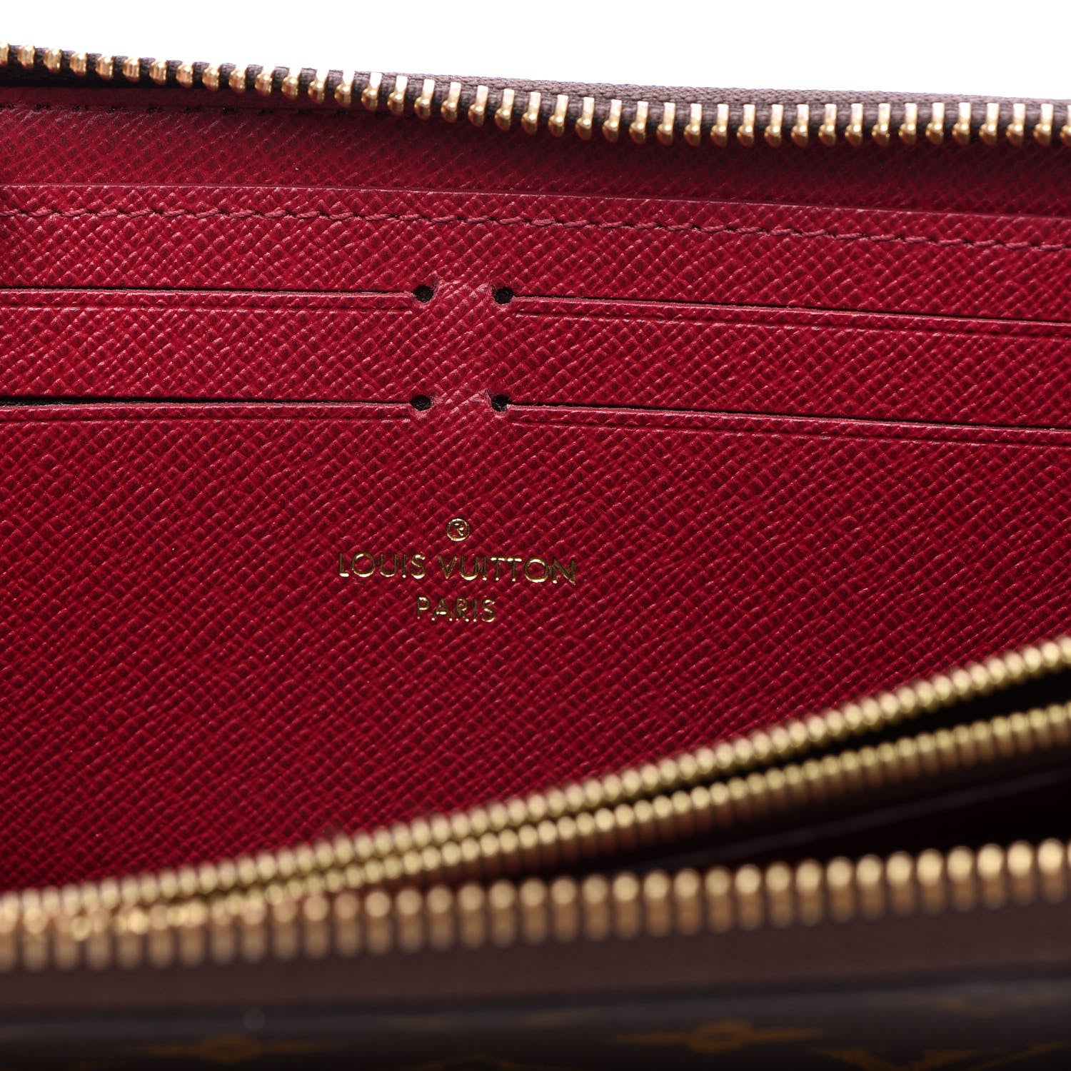 Louis Vuitton Monogram Clemence Wallet Fuchsia 6 of 9