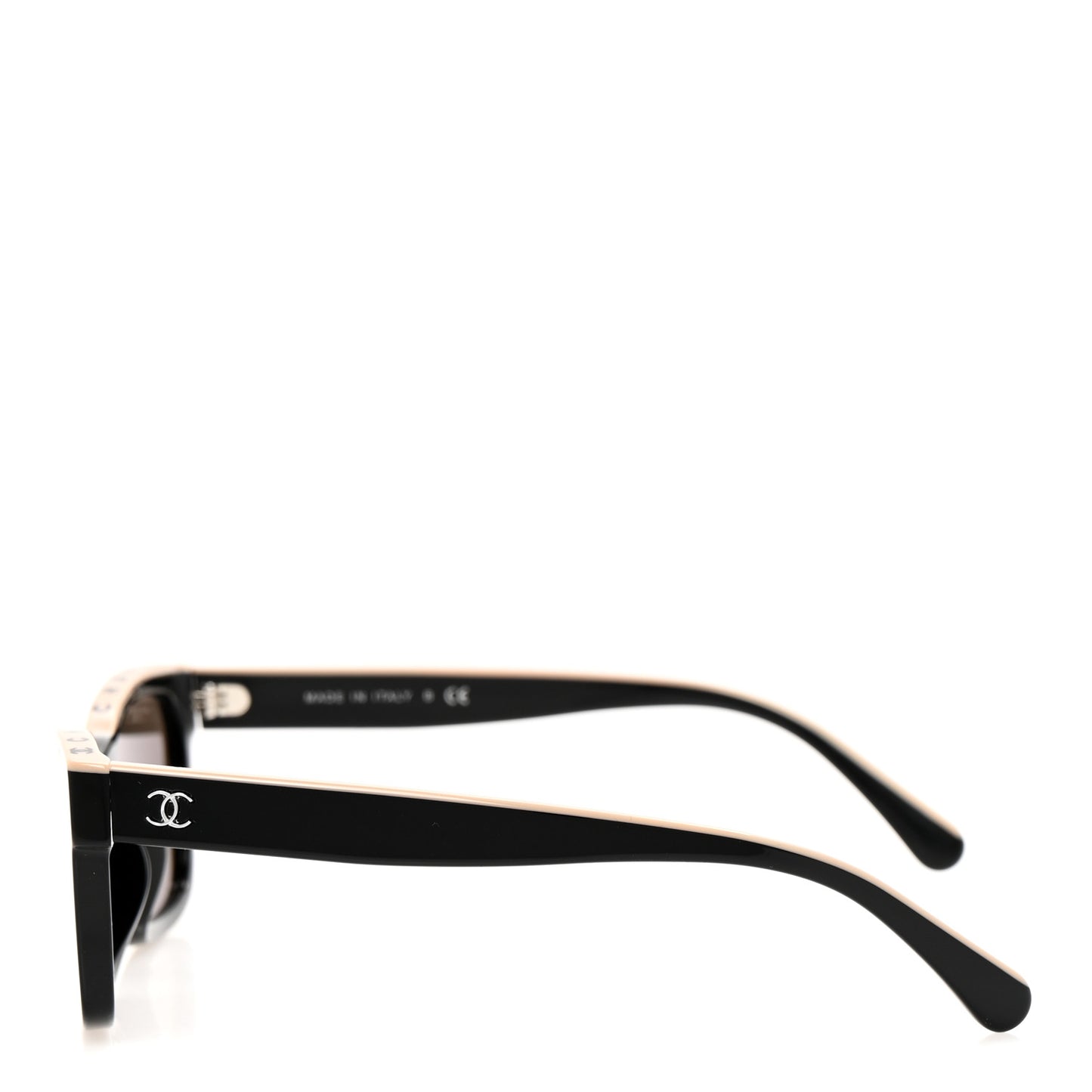 Acetate Square Sunglasses 5417-A Black