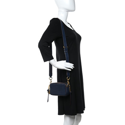 Marc Jacobs Calfskin Recruit Camera Bag Navy 3 of 11