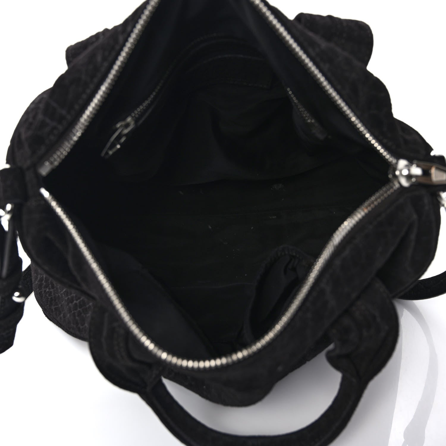 Alexander Wang Tumbled Nubuck Rocco Espresso Rhodium Hardware 5 of 8