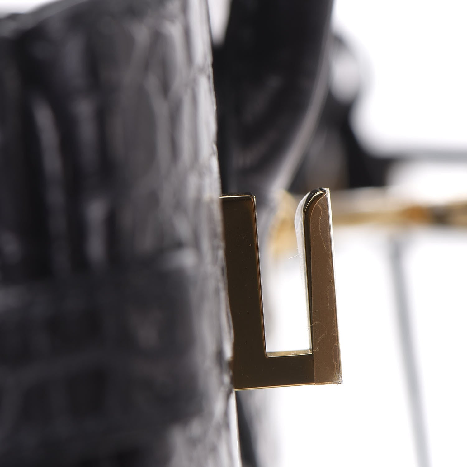 Hermes Matte Alligator Birkin 25 Black 23 of 32