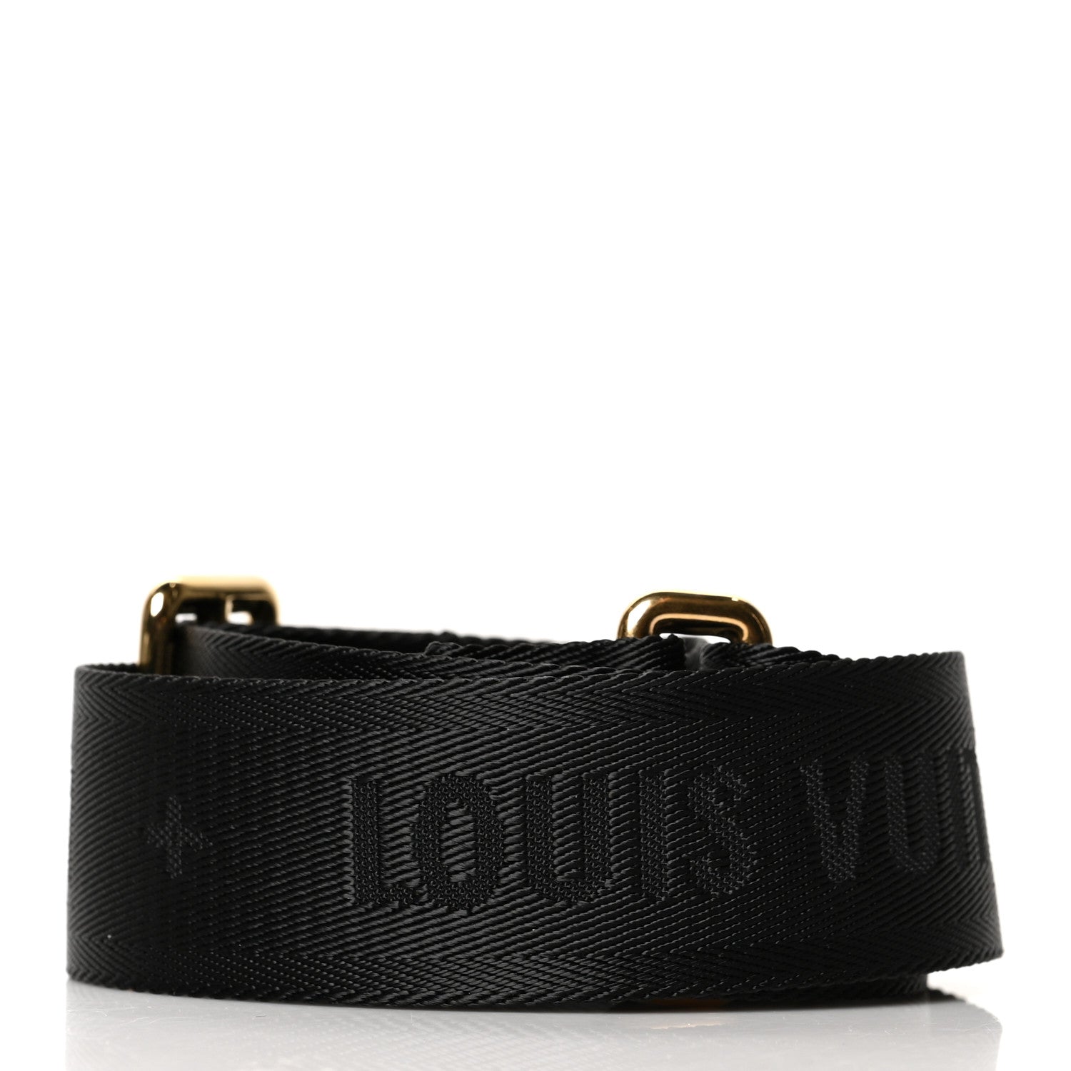 Louis Vuitton Nylon Petite Malle Souple Shoulder Strap Black 2 of 4