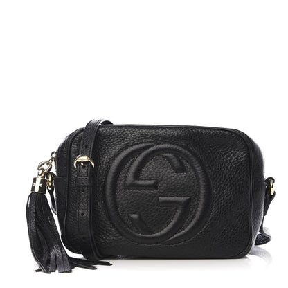 Gucci Pebbled Calfskin Small Soho Disco Bag Black 1 of 9