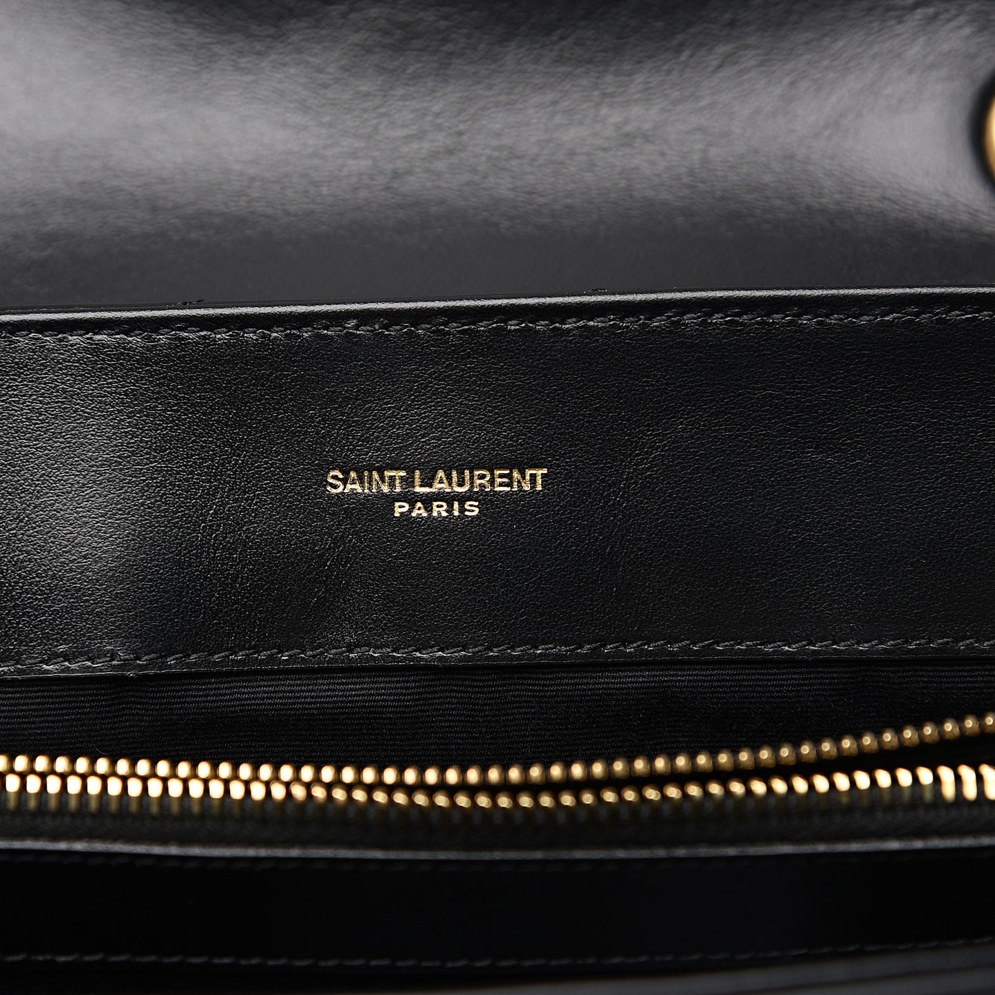 Calfskin Y Quilted Monogram Medium Loulou Chain Satchel Black