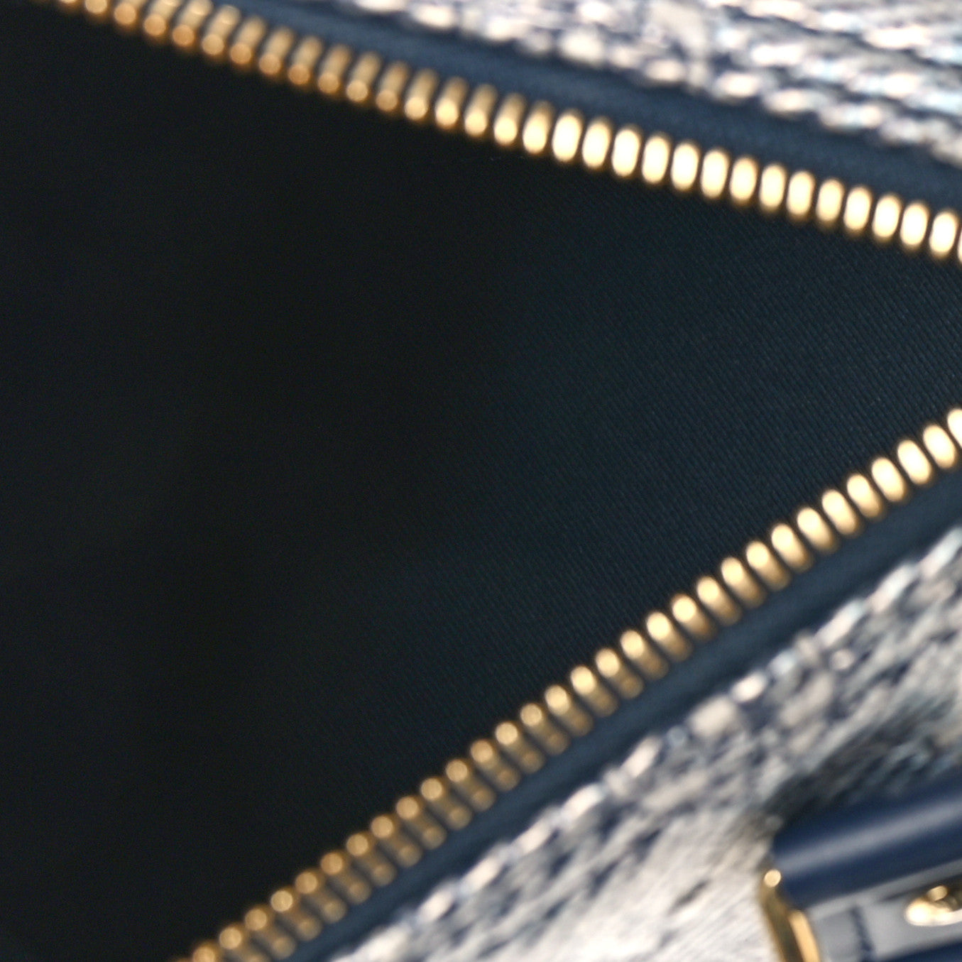 Louis Vuitton Monoglam Speedy Bandouliere 20 Blue 5 of 9