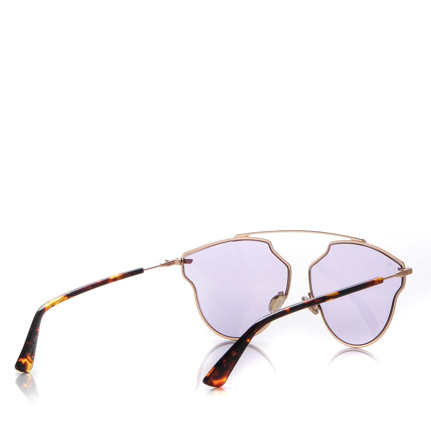 Christian Dior So Real Pop Sunglasses Rose Gold Purple 4 of 7