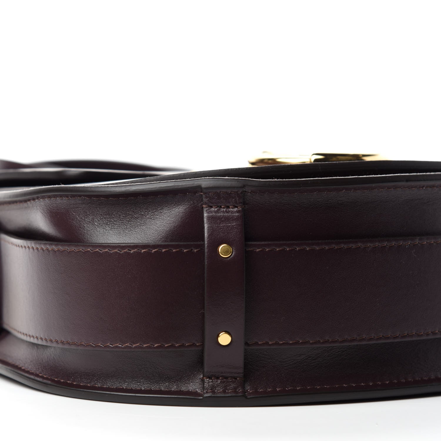 Chloe Calfskin Large Tess Bag Black Raisin 6 of 9
