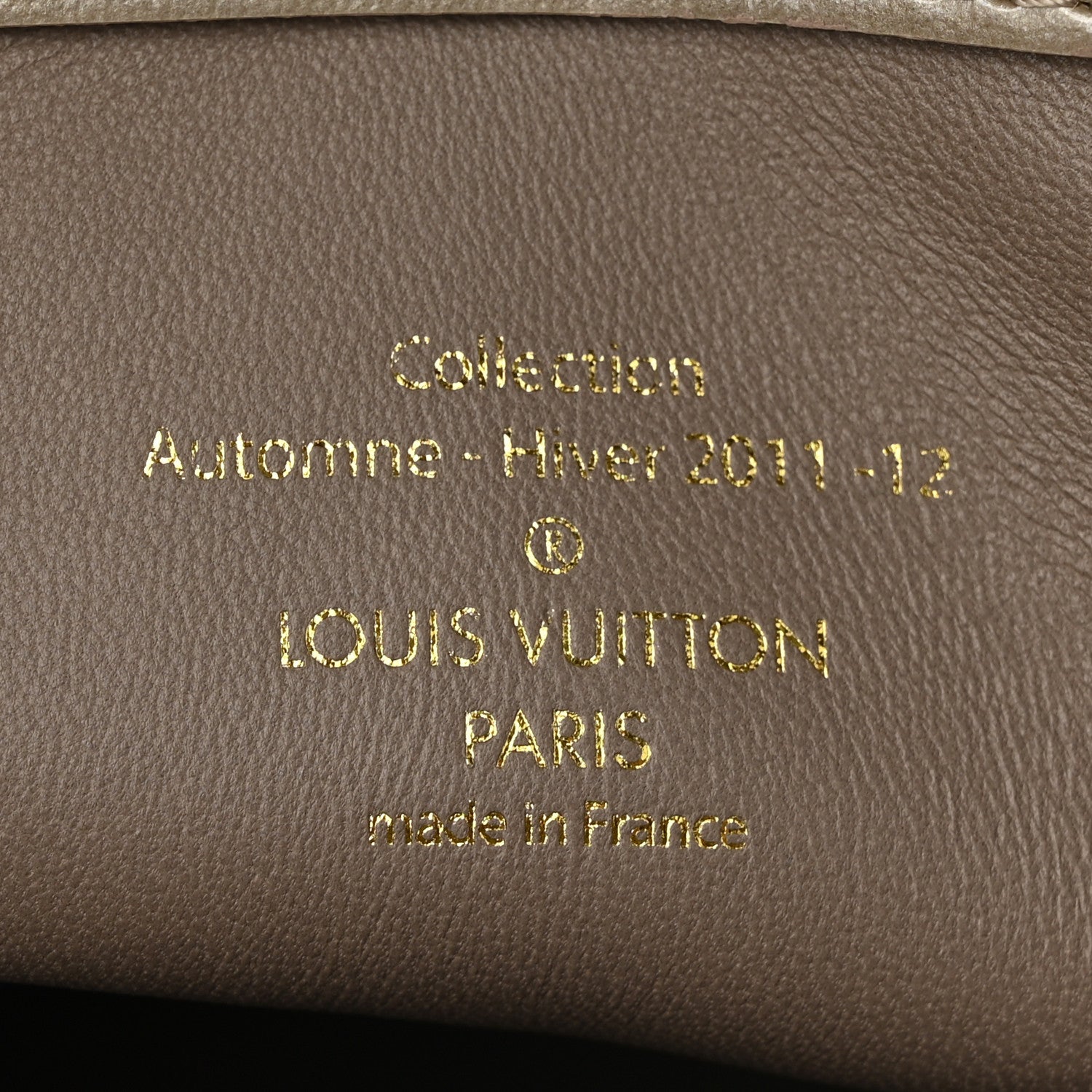 Louis Vuitton Patent Lambskin Fascination Lockit Gris 6 of 11