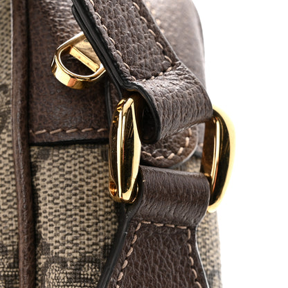 Gucci GG Supreme Monogram Web Mini Ophidia Shoulder Bag Brown 12 of 15