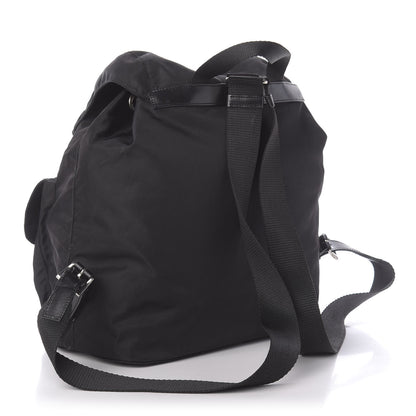 Prada Nylon Vela Medium Backpack Black 2 of 8