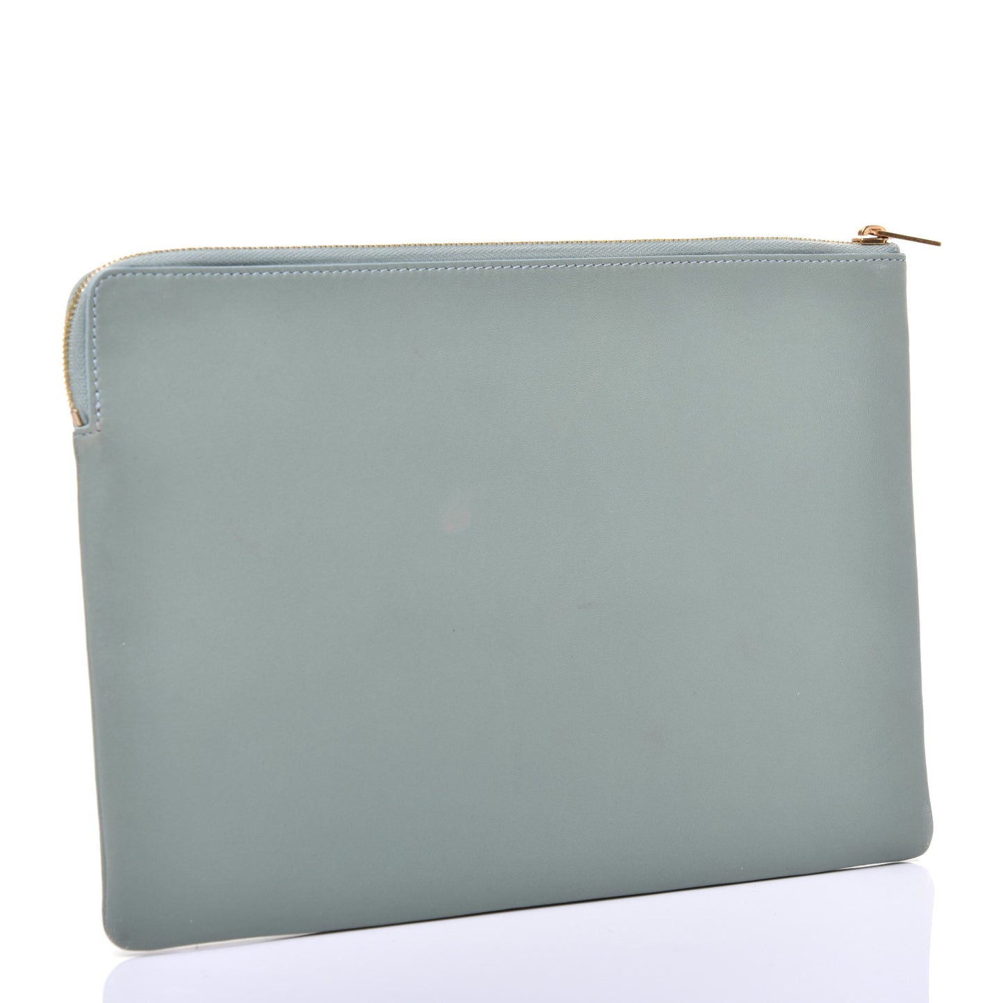 Cloudy Lambskin Solo Zip Pouch