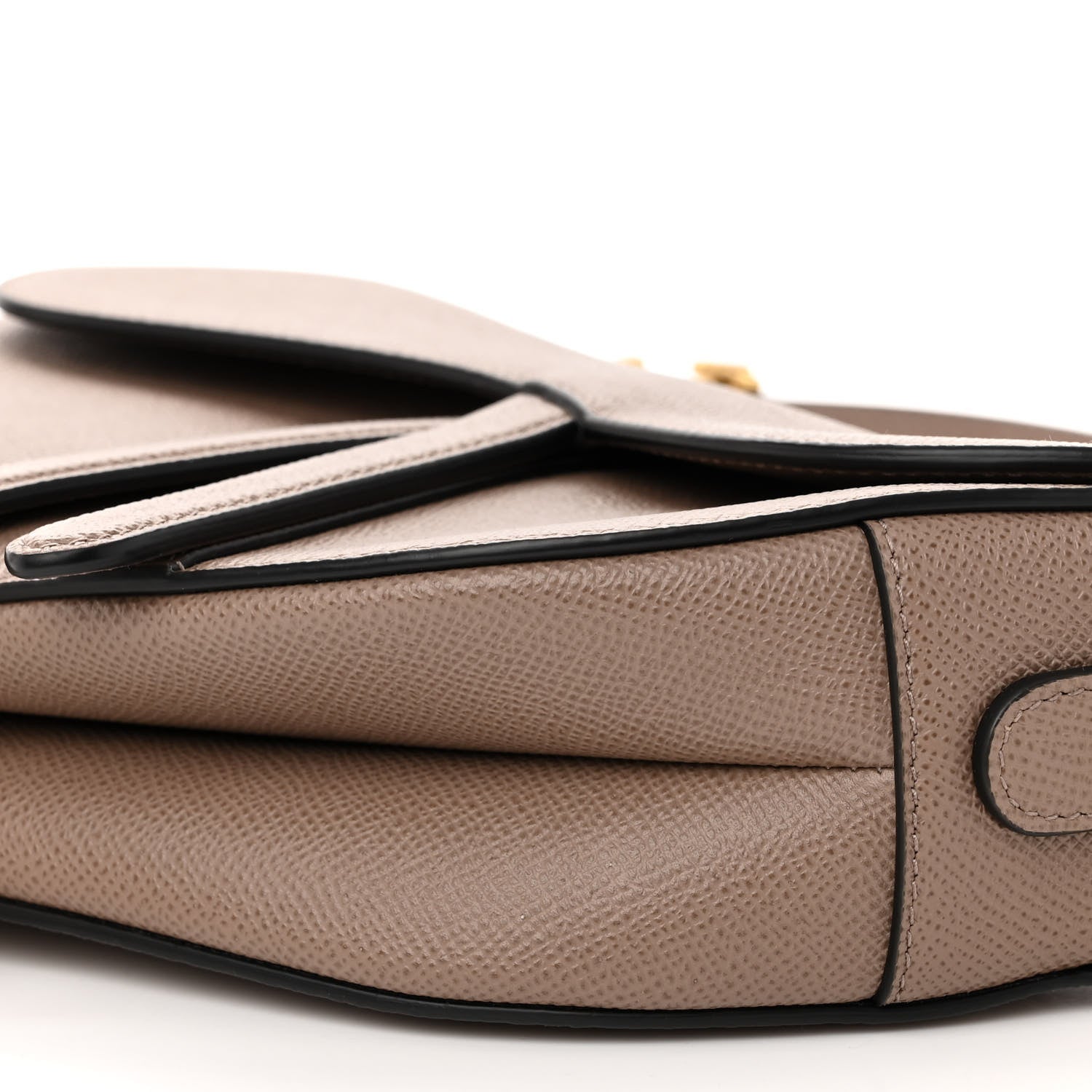 Christian Dior Grained Calfskin Saddle Bag Fard 9 of 9