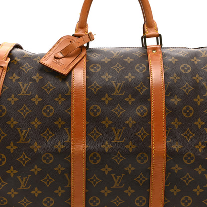 Louis Vuitton Monogram Keepall Bandouliere 55 7 of 9