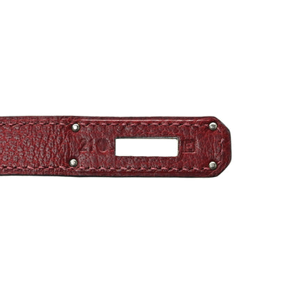 Hermes Buffle Skipper Birkin 35 Rouge H 7 of 14