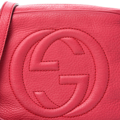 Gucci Pebbled Calfskin Small Soho Disco Bag Pink 10 of 10