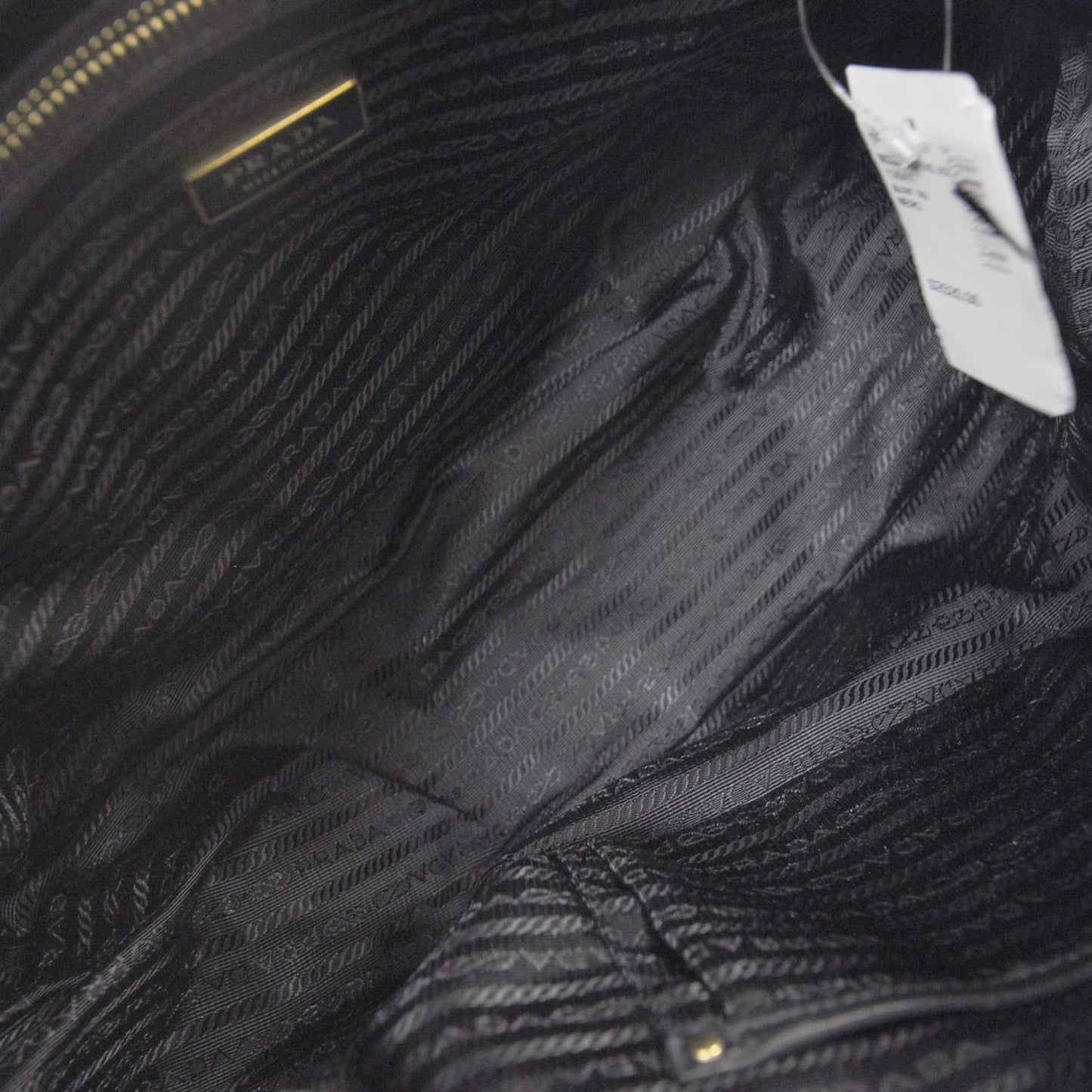 Nappa Leather Gaufre Bauletto Nero Black