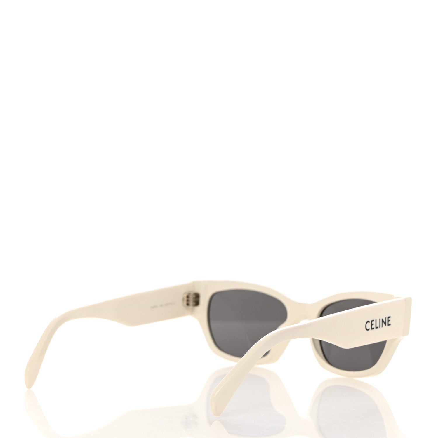 Celine Acetate Cat Eye Sunglasses CL 40197U White 4 of 7