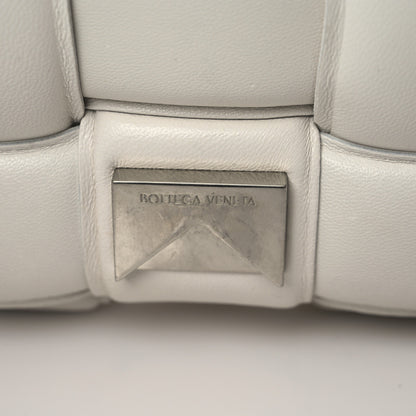 Bottega Veneta Nappa Maxi Intreccio Padded Cassette Crossbody Bag Chalk 10 of 21