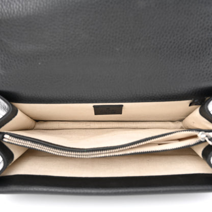 Gucci Pebbled Calfskin Small Dionysus Shoulder Bag Black 4 of 10