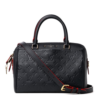 Louis Vuitton Empreinte Speedy Bandouliere 25 NM Marine Rouge 1 of 4