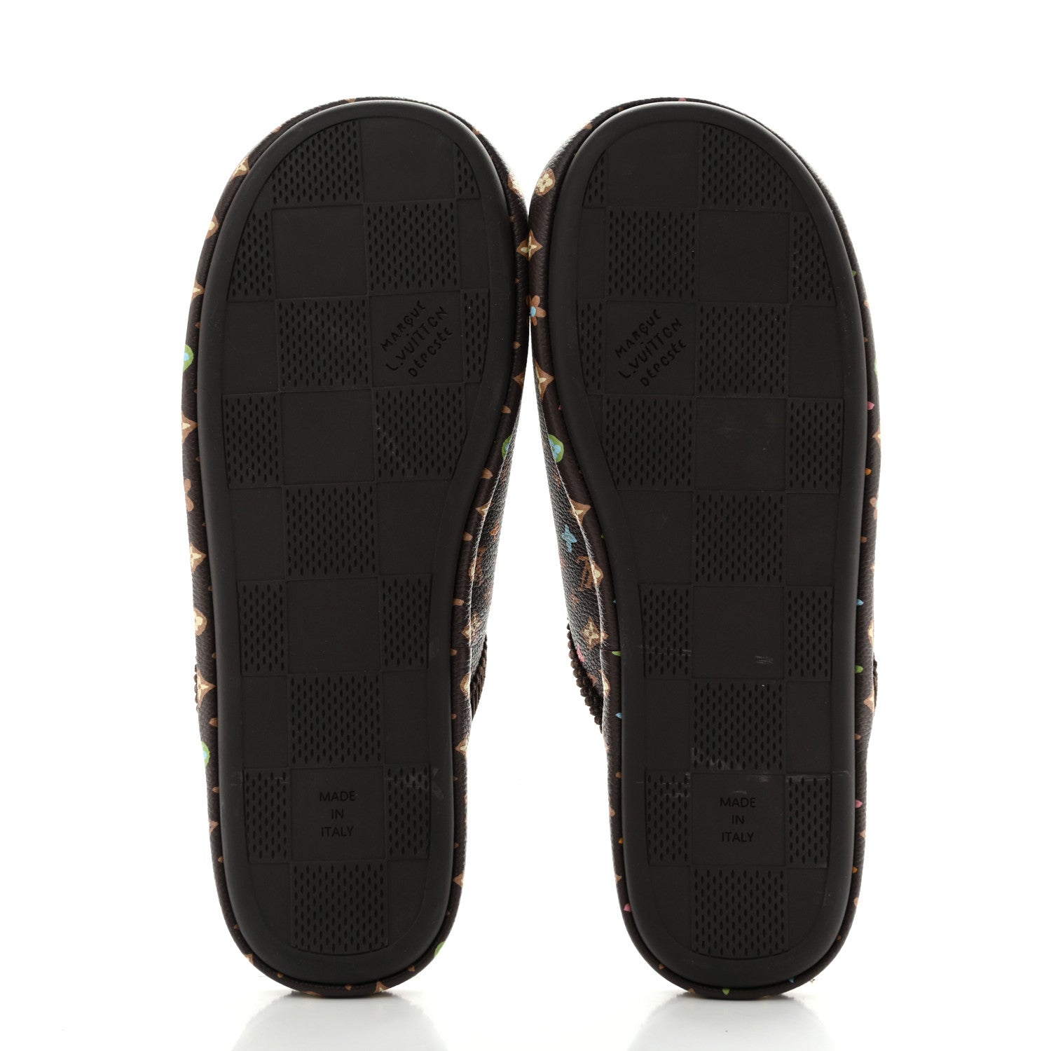 Louis Vuitton X TYLER THE CREATOR Monogram Craggy LV Palace Mens Slippers 8 Mocha 6 of 10