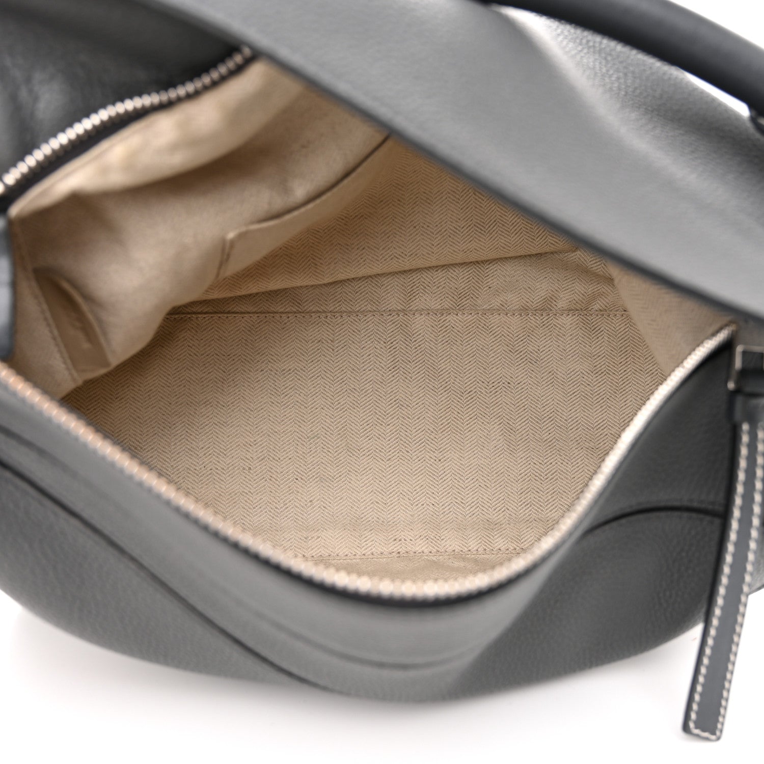 Loewe Calfskin Medium Puzzle Bag Grey 4 of 12