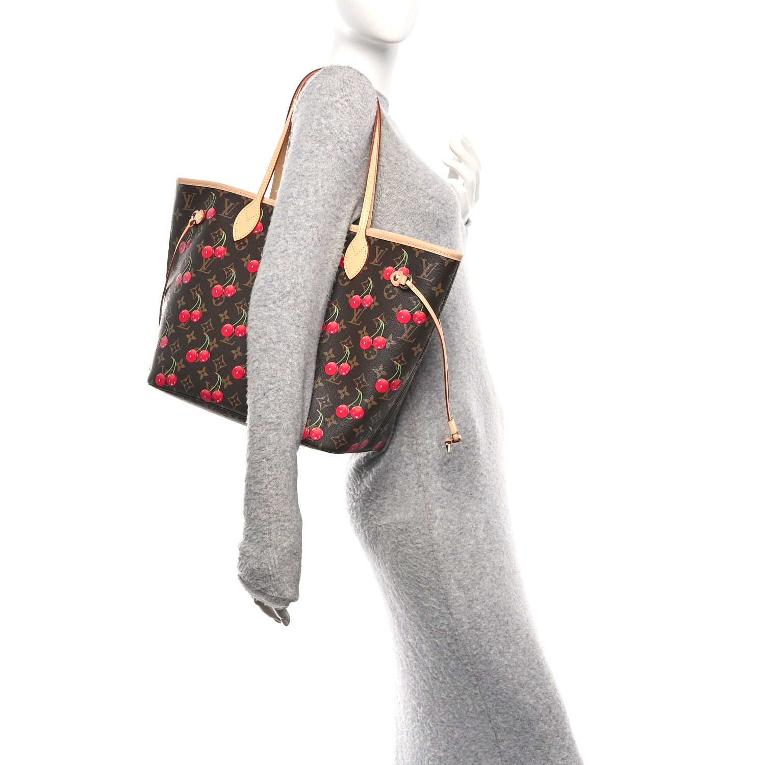 Louis Vuitton LV X TM Monogram Cerises Neverfull MM 2 of 9