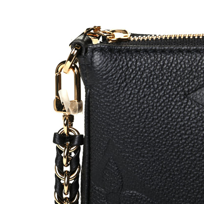 Louis Vuitton Empreinte Monogram Giant Multi Pochette Accessories Large Pochette Black 6 of 7