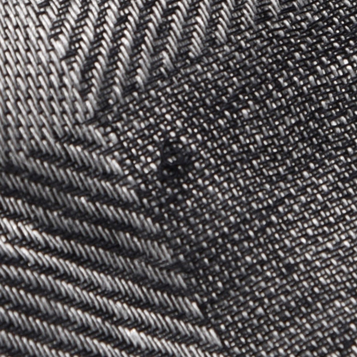 Cotton Silk Wool Damier Stole Gris