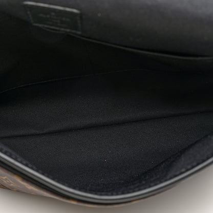 Louis Vuitton Monogram Macassar Magnetic Messenger 5 of 9