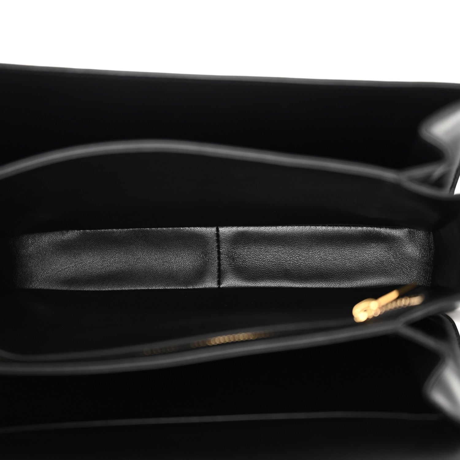 Celine Shiny Calfskin Large Triomphe Black 5 of 11