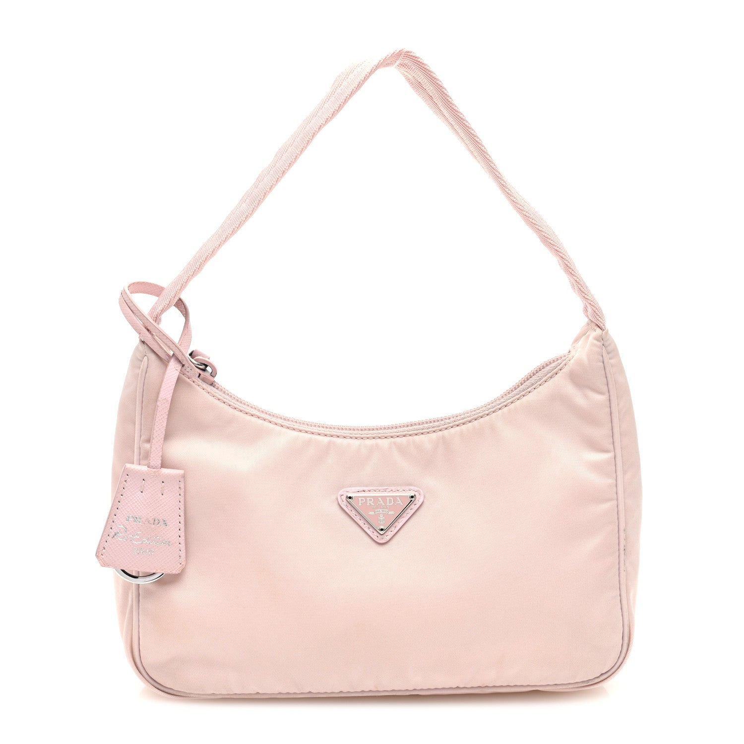 Prada Tessuto Nylon Saffiano Re-Edition 2000 Bag Alabastro 1 of 9