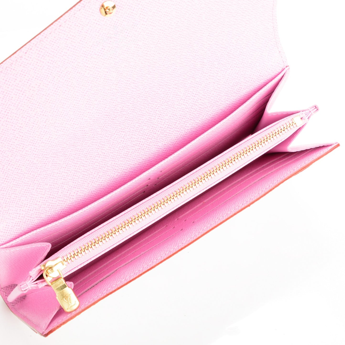 Monogram Multicolor Sarah Wallet NM White Litchi