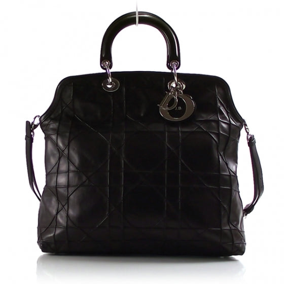 Christian Dior Cannage Granville Python Hobo 1 of 10
