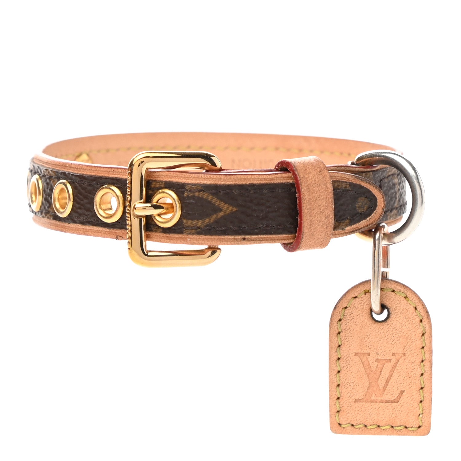 Louis Vuitton Monogram Baxter Dog Collar XS 1 of 9