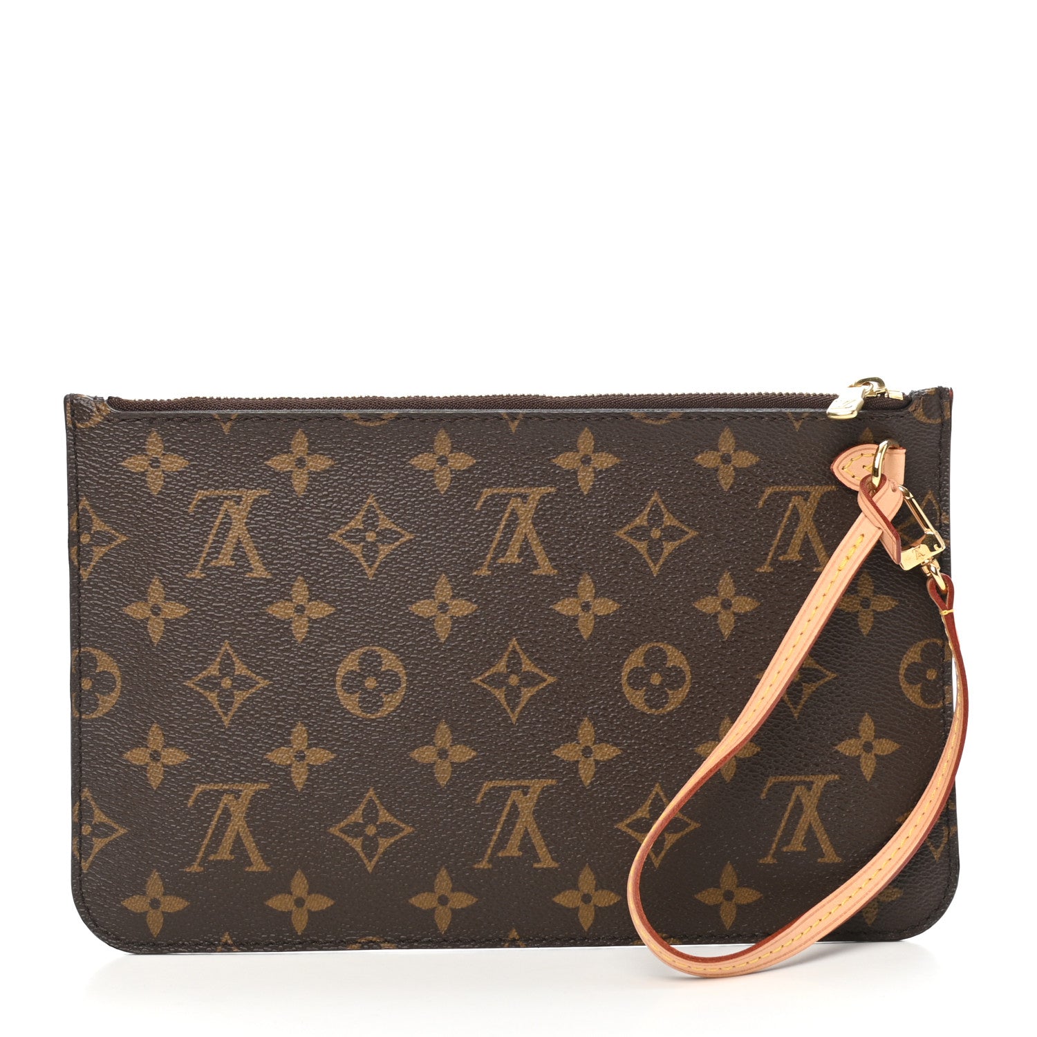 Louis Vuitton Monogram Neverfull MM GM Pochette Piment 2 of 7