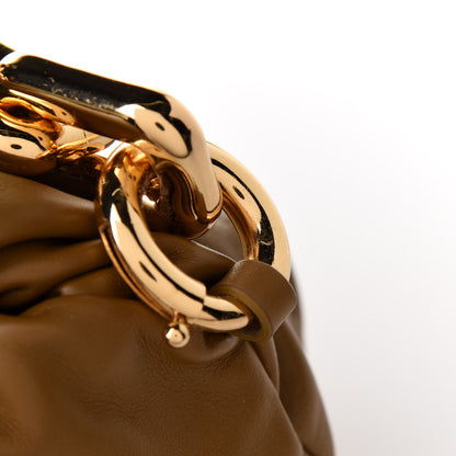 Bottega Veneta Calfskin The Pouch Chain Cammello 10 of 10