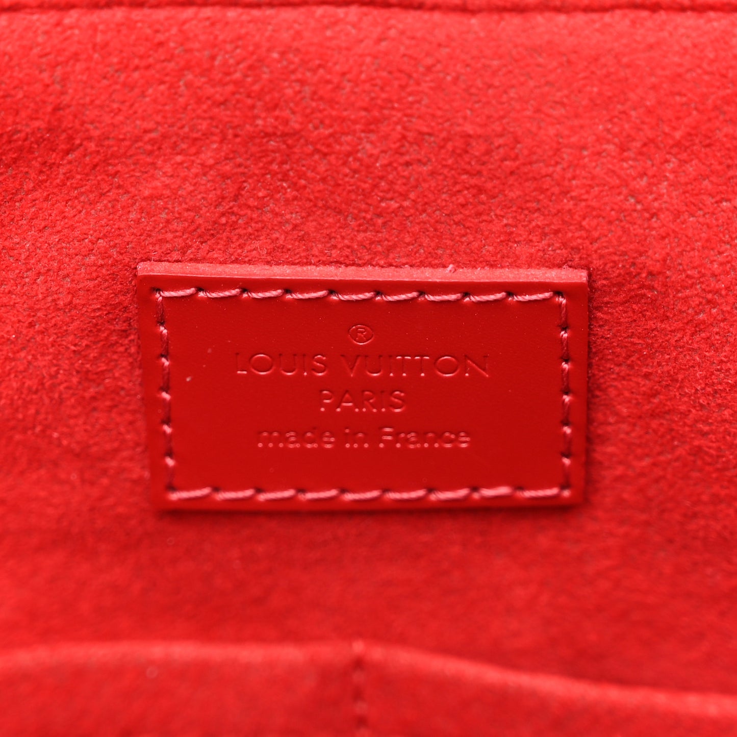 Damier Ebene Caissa Tote MM Cherry