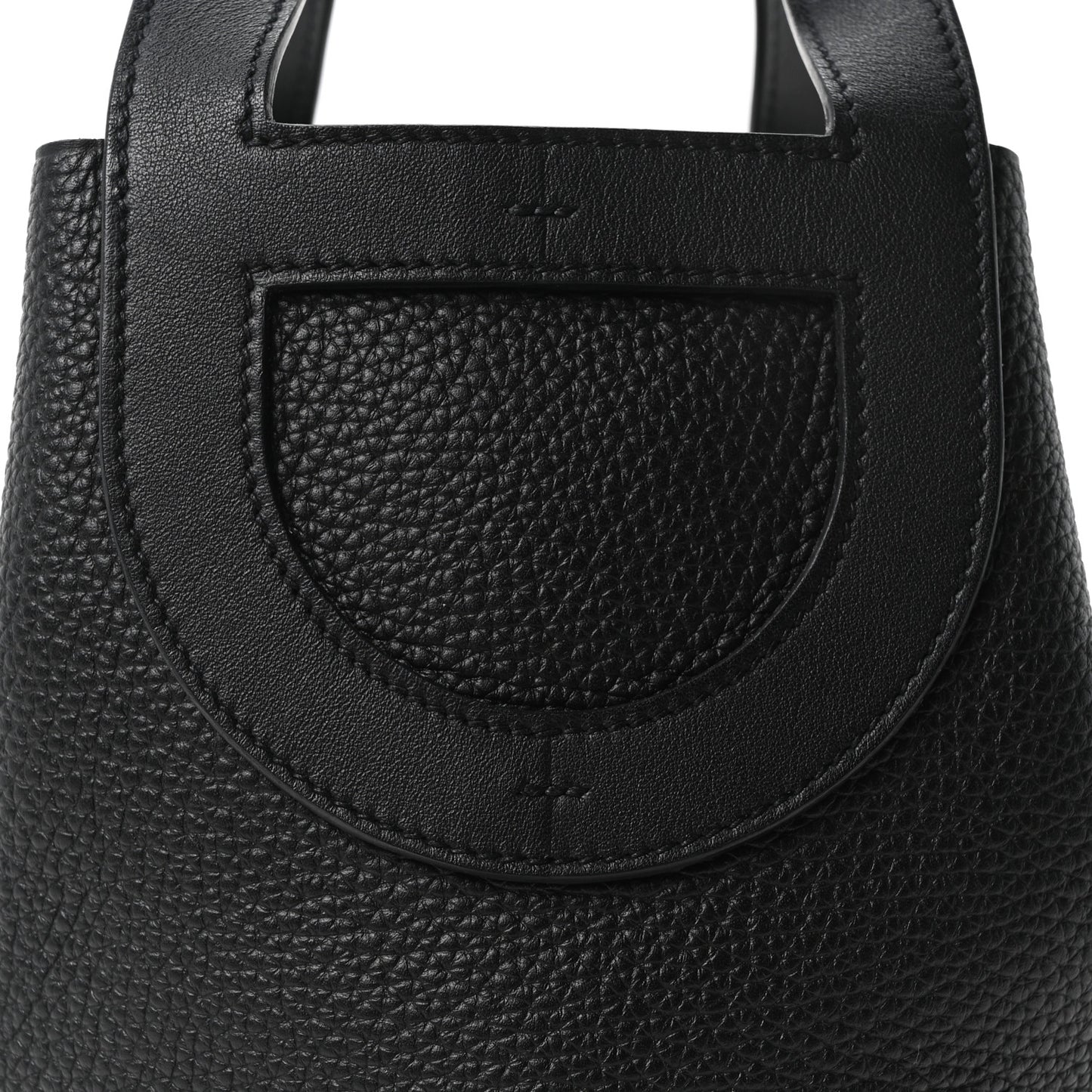 Taurillon Clemence Swift In-The-Loop 18 Bag Black