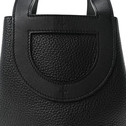 Hermes Taurillon Clemence Swift In-The-Loop 18 Bag Black 8 of 11