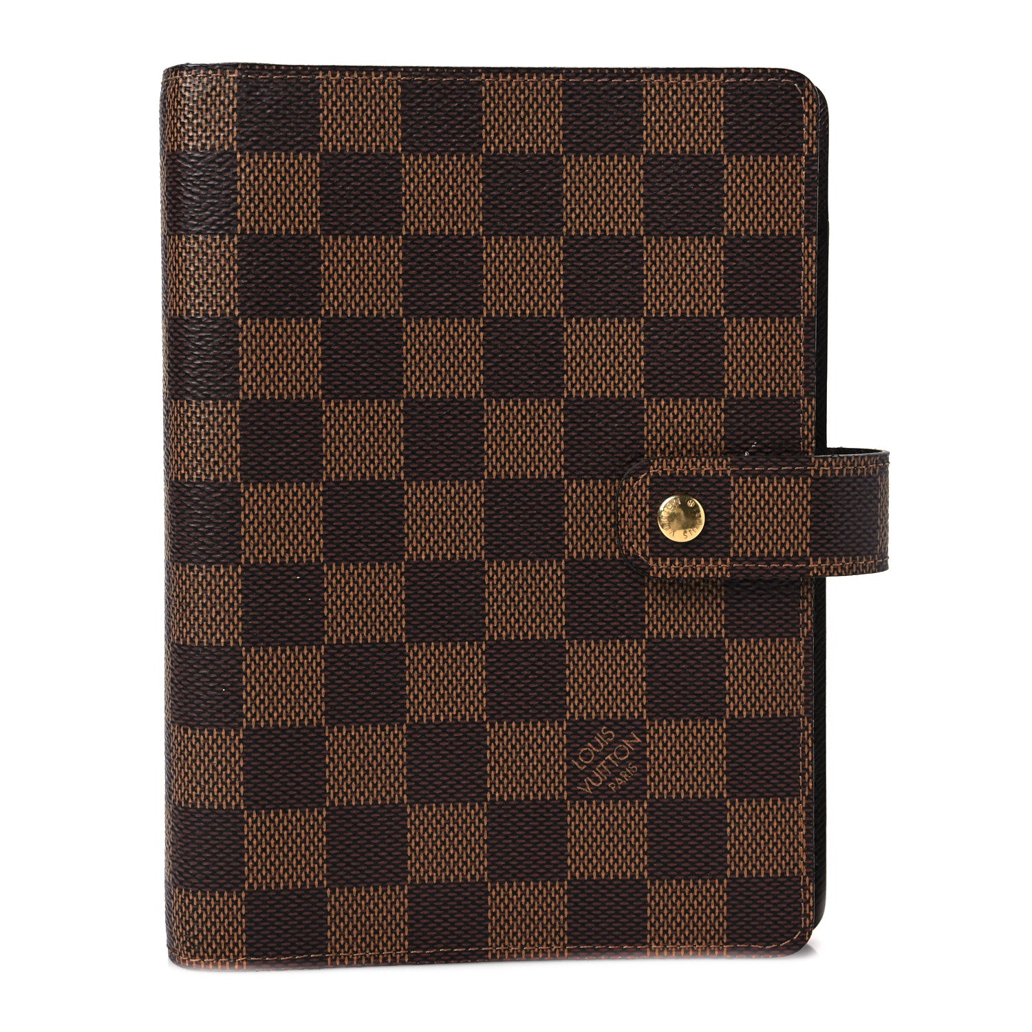 Louis Vuitton Damier Ebene Medium Ring Agenda Cover 1 of 6