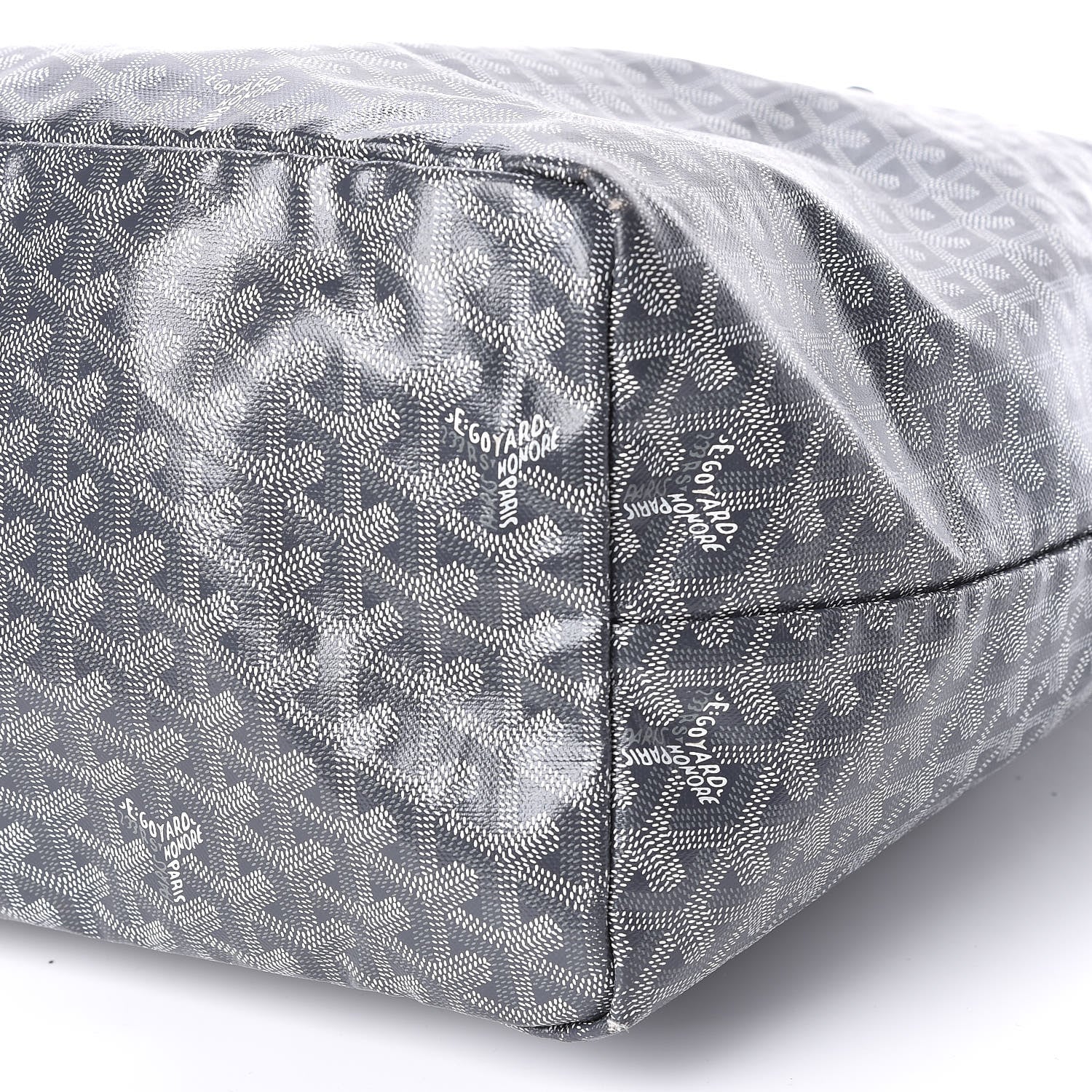 Goyard Goyardine Saint Louis GM Grey 8 of 12