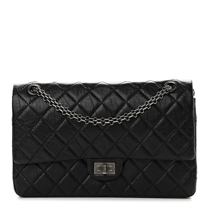 Chanel Aged Calfskin Quilted 2.55 Reissue 226 Flap Black 1 of 9