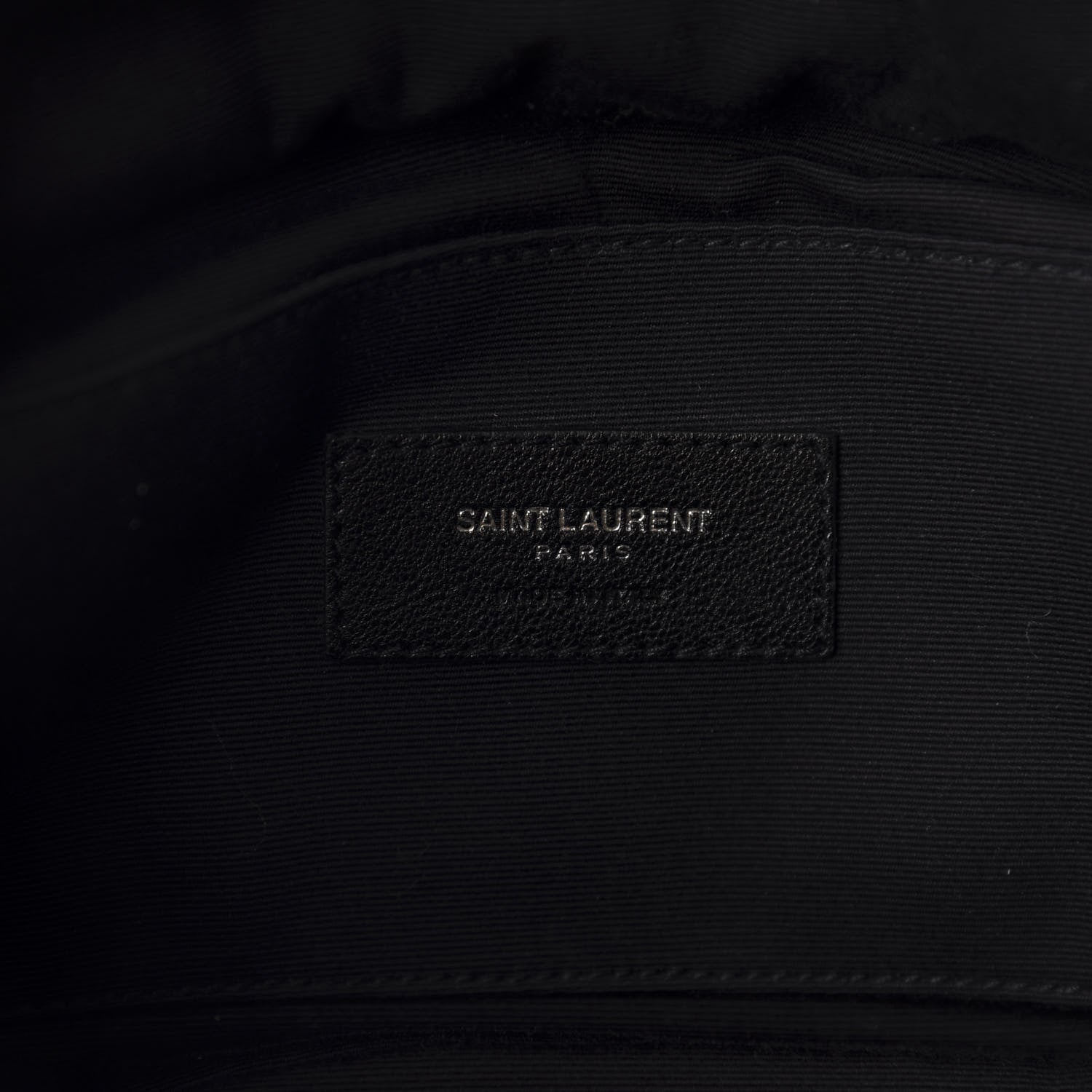 Saint Laurent Shearling Belt Bag Beige 8 of 10