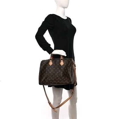 Louis Vuitton Monogram Speedy Bandouliere 35 2 of 8