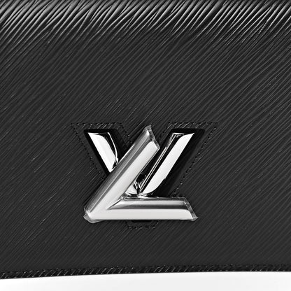 Louis Vuitton Epi Twist Belt Chain Wallet Black 9 of 10