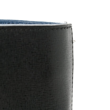Fendi Vitello Elite Cuoio Monster Buggies Medium Roll Tote Black Multicolor Blue Cobalto 7 of 15